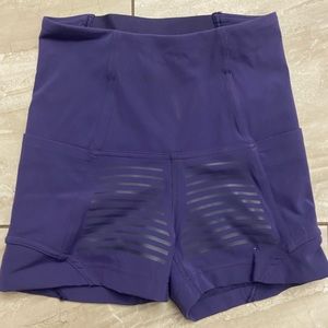 Lululemon high rise shorts. Size 2